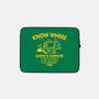 Know Where Camp-none zippered laptop sleeve-Boggs Nicolas