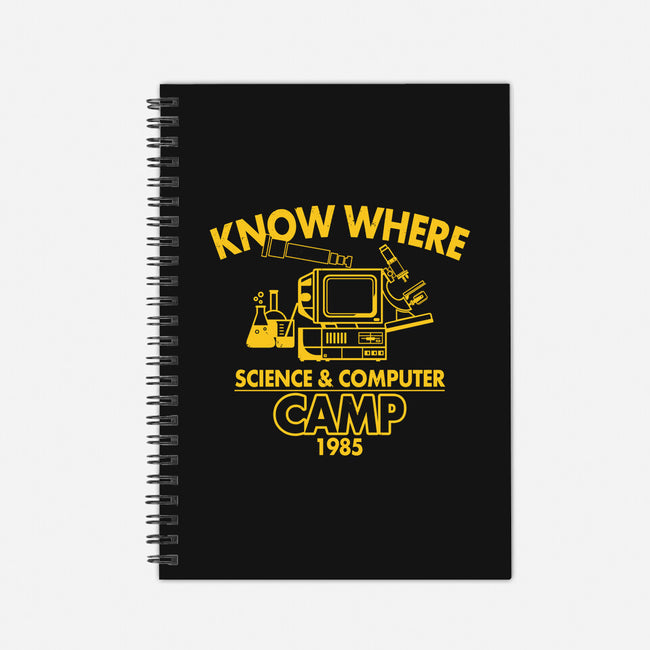 Know Where Camp-none dot grid notebook-Boggs Nicolas