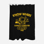 Know Where Camp-none polyester shower curtain-Boggs Nicolas