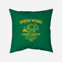 Know Where Camp-none non-removable cover w insert throw pillow-Boggs Nicolas
