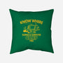 Know Where Camp-none removable cover w insert throw pillow-Boggs Nicolas