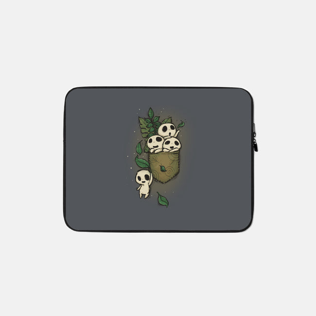 Kodama Pocket-none zippered laptop sleeve-xMorfina