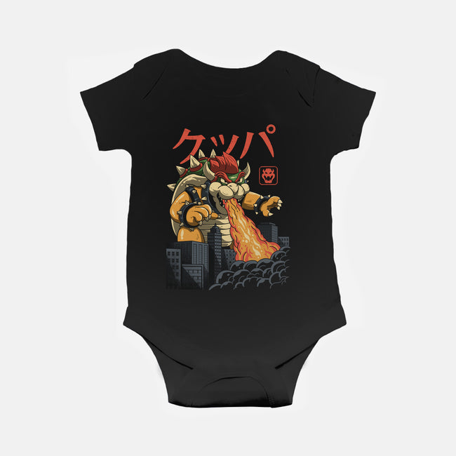 Koopa Kaiju-baby basic onesie-vp021