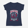Krampus Winter Ale-womens v-neck tee-Nemons