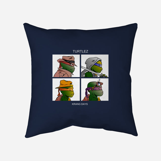 Krang Days-none removable cover w insert throw pillow-seandore