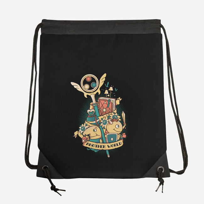 Kuni Tattoo-none drawstring bag-Typhoonic