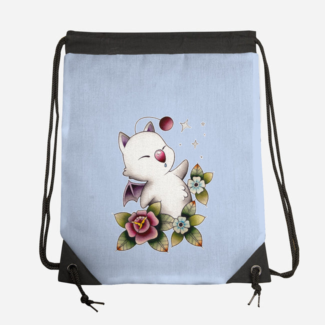 Kupo Tattoo-none drawstring bag-michellecoffee
