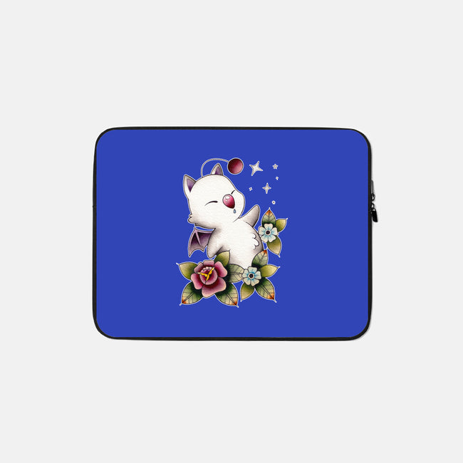 Kupo Tattoo-none zippered laptop sleeve-michellecoffee