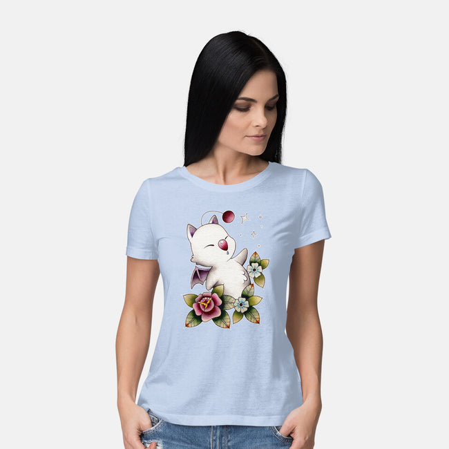 Kupo Tattoo-womens basic tee-michellecoffee