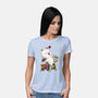 Kupo Tattoo-womens basic tee-michellecoffee