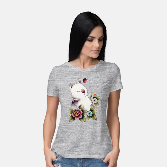 Kupo Tattoo-womens basic tee-michellecoffee