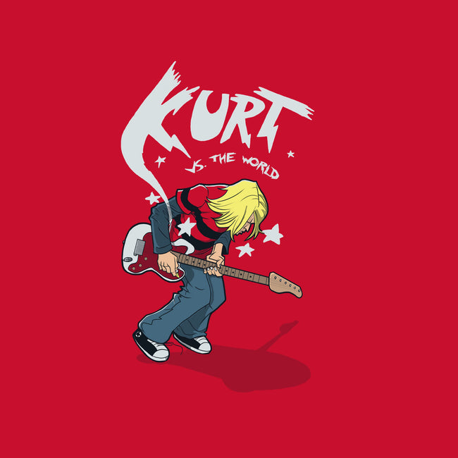 Kurt vs the World-none glossy sticker-Velizaco