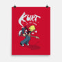 Kurt vs the World-none matte poster-Velizaco