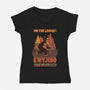 KWYJIBO-womens v-neck tee-Made With Awesome