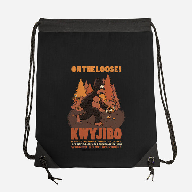 KWYJIBO-none drawstring bag-Made With Awesome