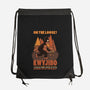 KWYJIBO-none drawstring bag-Made With Awesome