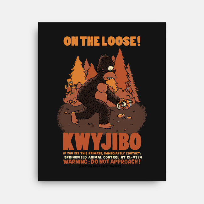 KWYJIBO-none stretched canvas-Made With Awesome
