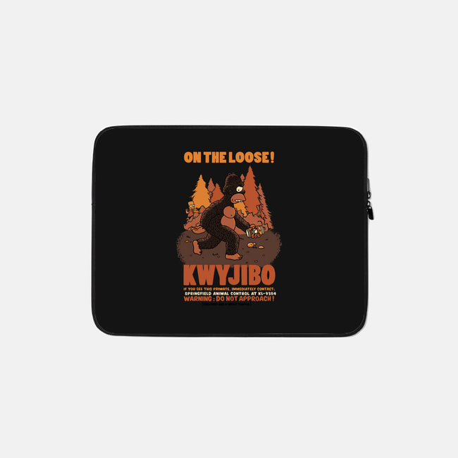 KWYJIBO-none zippered laptop sleeve-Made With Awesome