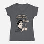 Janeway's Premium Blend-womens v-neck tee-ladymagumba