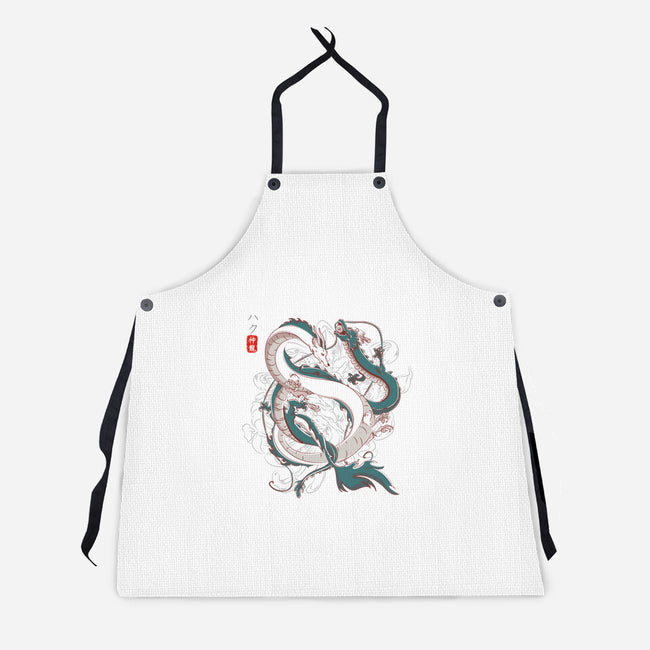Japanese Dragons-unisex kitchen apron-IKILO