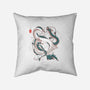 Japanese Dragons-none removable cover throw pillow-IKILO