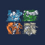 Jazzbenders-none removable cover w insert throw pillow-SXStudios