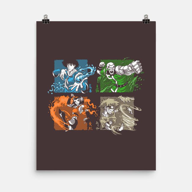 Jazzbenders-none matte poster-SXStudios