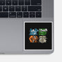 Jazzbenders-none glossy sticker-SXStudios