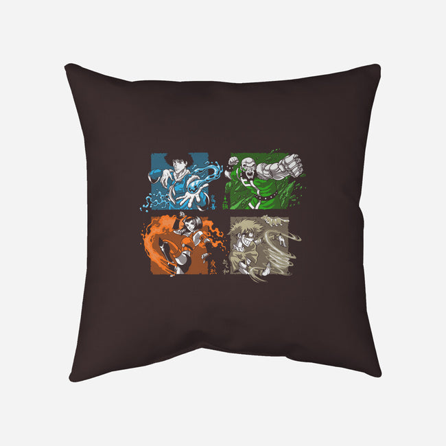 Jazzbenders-none removable cover w insert throw pillow-SXStudios