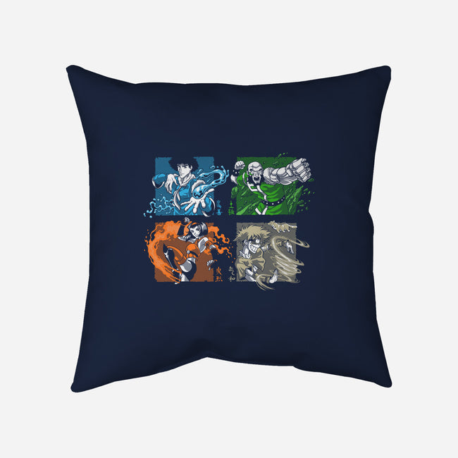 Jazzbenders-none removable cover w insert throw pillow-SXStudios