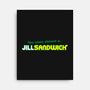 Jill Sandwich-none stretched canvas-dalethesk8er