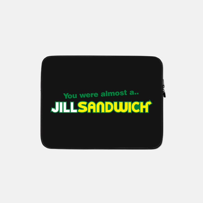 Jill Sandwich-none zippered laptop sleeve-dalethesk8er
