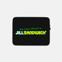 Jill Sandwich-none zippered laptop sleeve-dalethesk8er