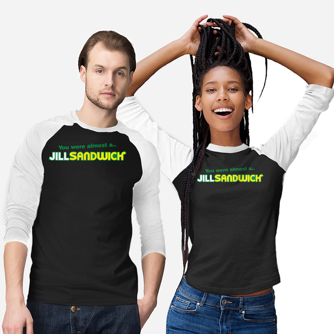 Jill Sandwich-unisex baseball tee-dalethesk8er