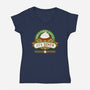 JJ's Diner-womens v-neck tee-DoodleDee