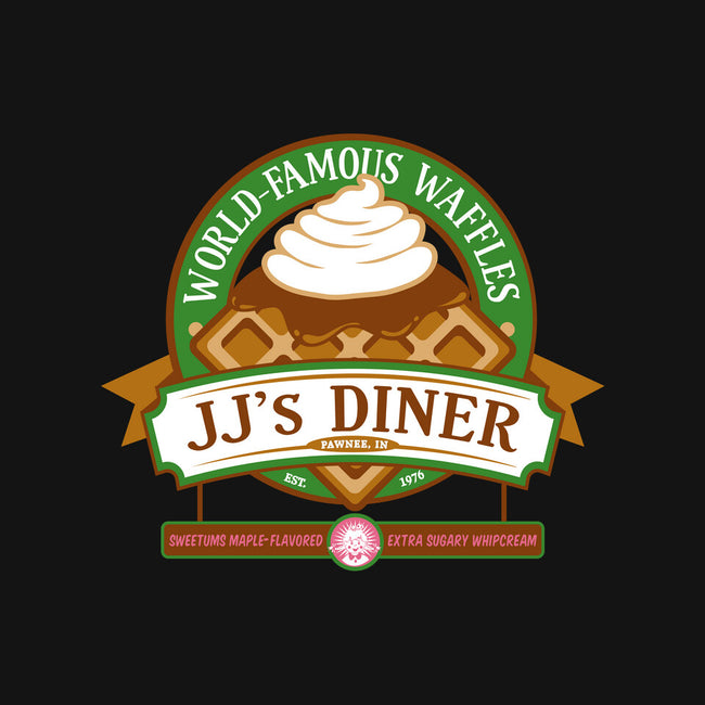 JJ's Diner-womens v-neck tee-DoodleDee