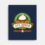 JJ's Diner-none stretched canvas-DoodleDee