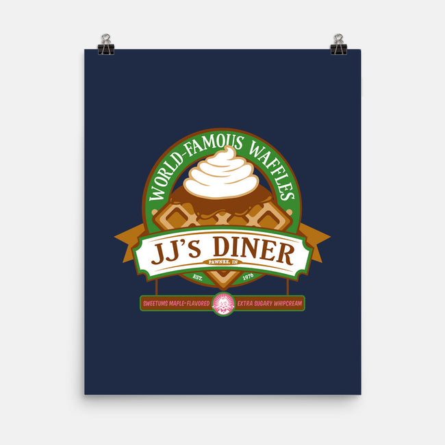 JJ's Diner-none matte poster-DoodleDee
