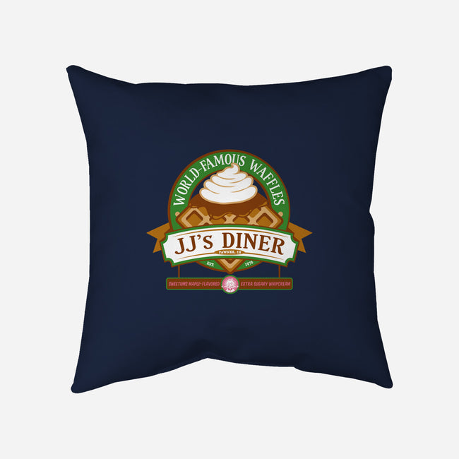 JJ's Diner-none removable cover w insert throw pillow-DoodleDee