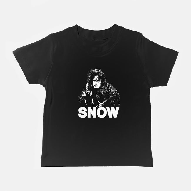 Johnny Snow-baby basic tee-CappO