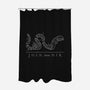 Join Then Die-none polyester shower curtain-Beware_1984