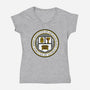 Jones Institute of Archaeology-womens v-neck tee-Rookheart