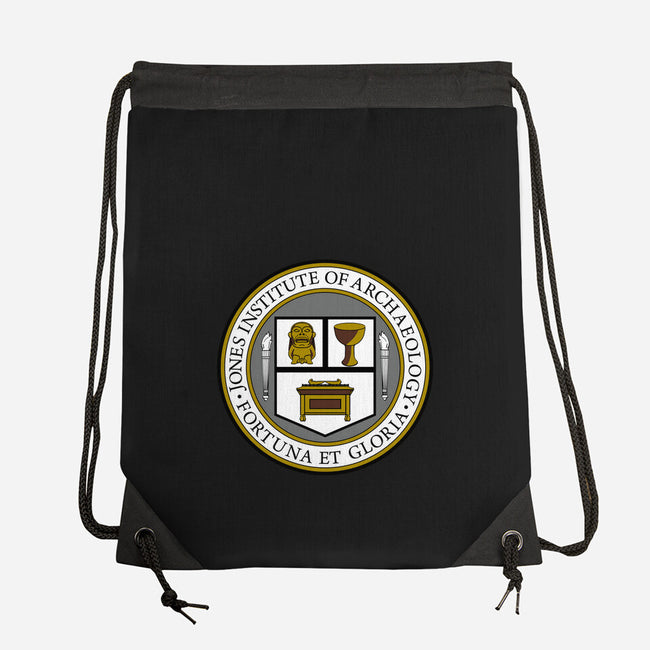 Jones Institute of Archaeology-none drawstring bag-Rookheart