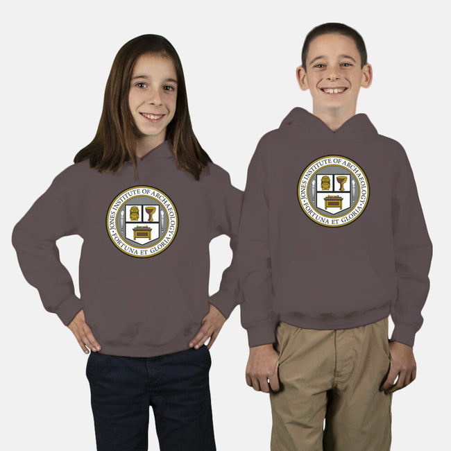 Jones Institute of Archaeology-youth pullover sweatshirt-Rookheart