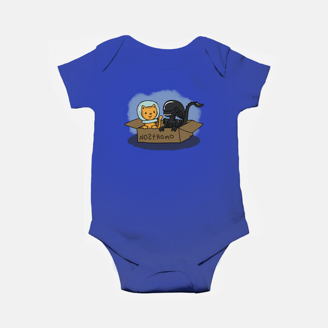 Jonesy and His Copilot-baby basic onesie-beckadoodles