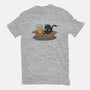 Jonesy and His Copilot-mens premium tee-beckadoodles