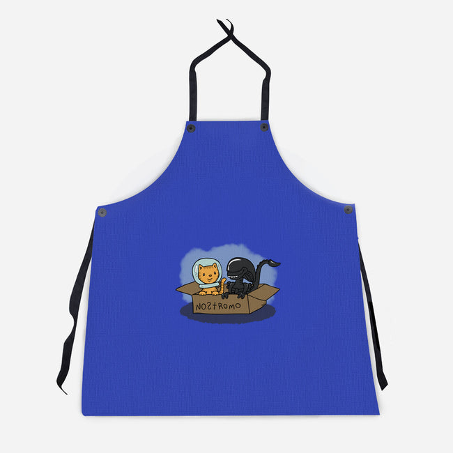 Jonesy and His Copilot-unisex kitchen apron-beckadoodles