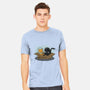Jonesy and His Copilot-mens heavyweight tee-beckadoodles