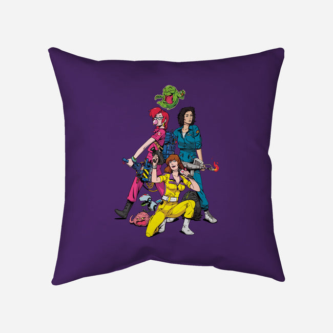 Jumpsuit Vixens-none removable cover w insert throw pillow-Kyle Harlan