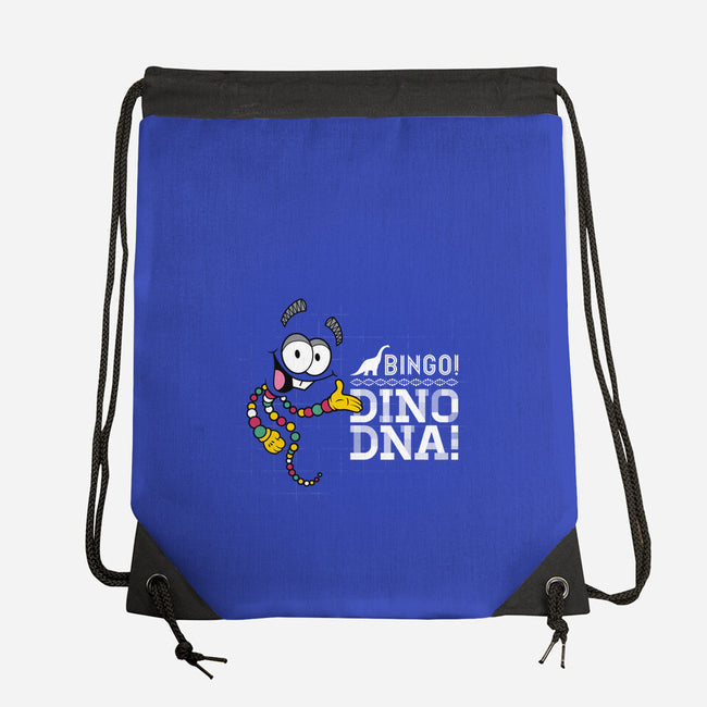 Jurassic Bingo-none drawstring bag-Mdk7